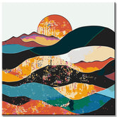 Painting by Numbers Waves Spectacle